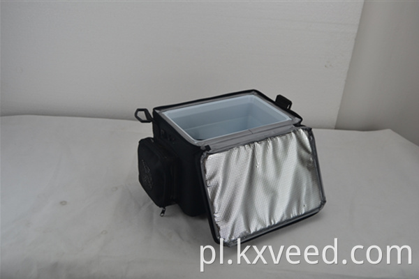 5L Czarna lodówka piknikowa torba samochodowa chłodniejsze cieplejsze pudełko